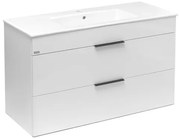 Fürdőszobaszekrény mosdóval Jika Plan 100x62,2x44,1 cm fehér PLAN100ZBI