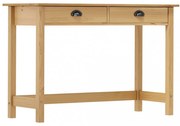 Hill 2 fiókos tömör fenyőfa tálalóasztal 110 x 45 x 74 cm