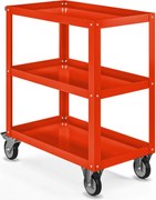 Szerszámtartó műhelykocsi HUGO, 700 x 816 x 400 mm, piros