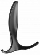 Fogas fém, E18, kalaptartós, fekete matt