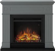 Larsen Elektromos kandalló tűztérrel, 23" Szilárd szürke