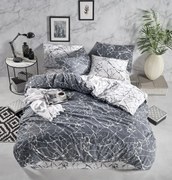 Márvány deluxe pamut ágyneműhuzat TiaHome - 1x Párna 90x70cm, 1x Paplan 140x200cm