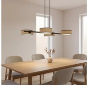 DRUMZ kábeles csillár 4xE14/10W/230V bézs