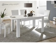 MIRO Fehér Bővíthető Étkezőasztal 137-185cm