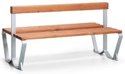 Club szabadtéri pad - 1,5 m, teak