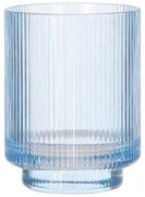 Kék üveg fogkefetartó pohár Clarity – Södahl