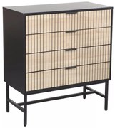 Mago K2 komód tölgy / fekete