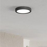 Eglo 901297-LED Mennyezeti lámpatest FUEVA LED/7,5W/230V 2700/4000/6500K átm. 16,6 cm fekete