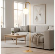 Állólámpa FLOR 1xE14/10W/230V narancssárga