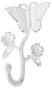 Antikolt fehér öntöttvas pillangós fogas