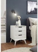 Netanja fehér éjjeliszekrény