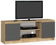 TV asztal Kenji  (artisan tölgy + szürke). Akció -12%. 1069931