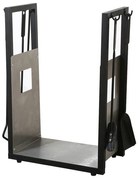 Kandallófa kosár eszközökkel, 42 x 62 x 25 cm