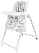 Baby Mix gyerek etetőszék, szürke