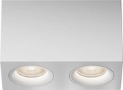 Maytoni C013CL-02W - Spotlámpa SLIM 2xGU10/50W/230V fehér