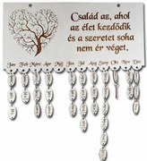 Fa öröknaptár családi ünnepek Tábla -EME-