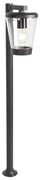 Modern kültéri oszlop fekete 100 cm IP44 - Joren