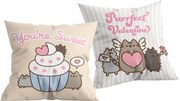 Pusheen Purrfect Valentine párna, díszpárna 40x40 cm