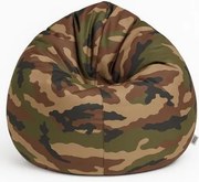 Terepmintás XL méretű babzsákfotel belső huzattal