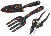 Garvia Dark Flowers kerti szerszámkészlet 3db
