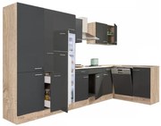 Yorki 370 sarok konyhabútor felülfagyasztós hűtős kivitelben