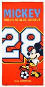 Disney Mickey Champion fürdőlepedő, strand törölköző 70x140cm (Fast Dry)