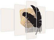 Kép - Absztrakció trópusi levelekkel N⁰4 (150x105 cm)