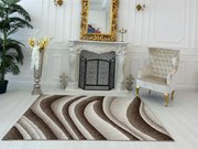 Nora 6029 bézs modern szőnyeg 60x110 cm