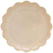 Rusztikus porcelán desszertes tányér Fleuri Terracotta