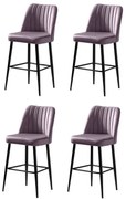 Vento Lilac bárszék szett, 4 db, 4 db