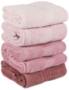 Rainbow Powder 4 db-os törölköző szett, 70 x 140 cm