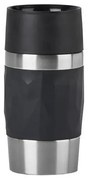 Tefal - Termikus bögre 300 ml COMPACT MUG rozsdamentes/fekete