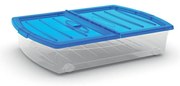 KIS Tárolódoboz SPINNING BOX XL 56l, kék fedéllel