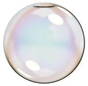 Ideal Lux - Csere lámpabúra csillárhoz MAPA átm. 20 cm átlátszó