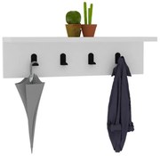 Fali akasztó AYLA 14,5x60 cm fehér