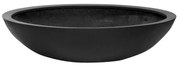 Pottery Pots Jumbo Bowl virágcserép, fekete színű, többféle méretben - PotteryPots méret: M - h 22 cm, ⌀ 85 cm