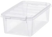 SmartStore Tárolódoboz fehér kapcsokkal Classic,3,6 l, 3,6 l