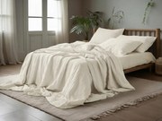 Muszlin ágyneműhuzat PURELY krémszínű Ágyneműhuzat mérete: 80 x 80 cm | 135 x 200 cm