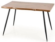 Lars étkezőasztal, natúr fa / fekete