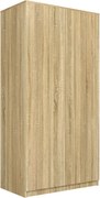 SD-90 gardróbszekrény, sonoma