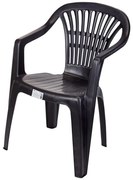 Flen kerti szék Antracit X