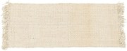 Krémszínű juta futószőnyeg 70x170 cm Altea – Ixia