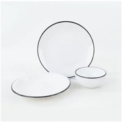 Simply 12 db-os fehér kerámia étkészlet - My Ceramic