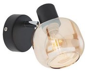 Redo 04-483 - Fali spotlámpa AMBER 1xE14/28W/230V