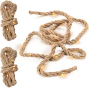 LED dekoratív kötélkészlet 25 LED meleg fehér 3 db