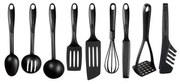 Tefal - Konyhai eszközkészlet 9 db BIENVENUE fekete