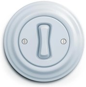 Kliklap - Retro keresztkapcsoló 7-es kerettel, kék