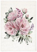 Rózsaszín-krémszínű mosható szőnyeg 160x230 cm New Carpets – Oyo home