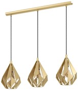 Eglo 43909 - Csillár zsinóron CARLTON 3xE27/60W/230V