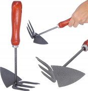 Kapa Kerti Kapa gereblye kertészeti karmok 2in1